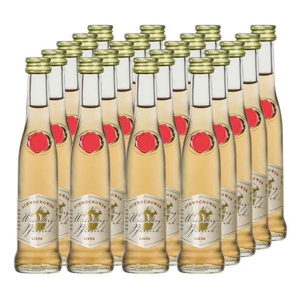 20 x Likör Weinbergpfirsich 4cl (22%Vol.) - RATION