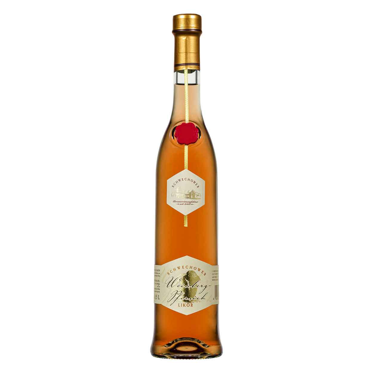 Schwechower Likör Weinbergpfirsich / Pfirsichlikör 0,5l | Schwechower.com