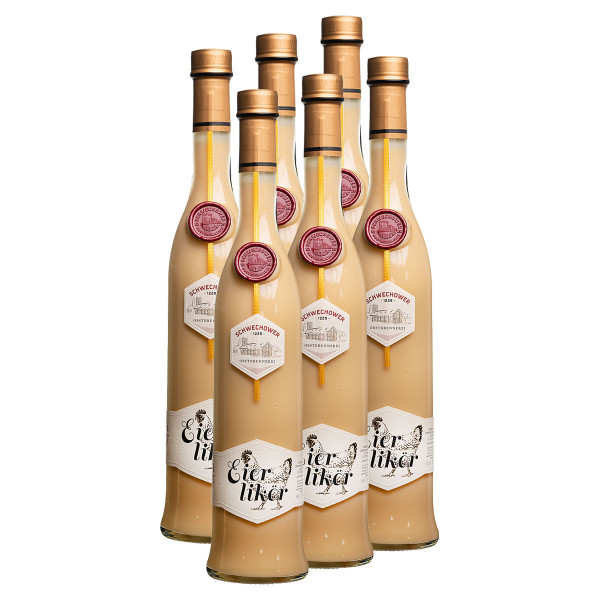 6 x Eierlikör (20%Vol.) 0.5l