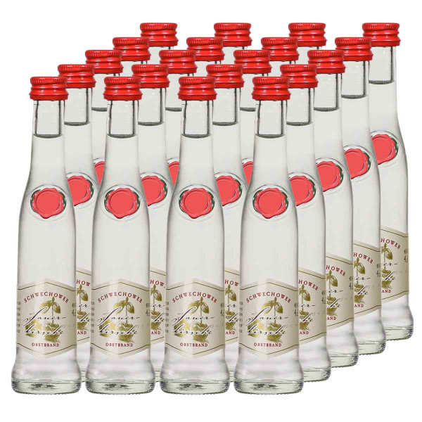 20 x Obstbrand Sauerkirsche 4cl (40%Vol.) - RATION