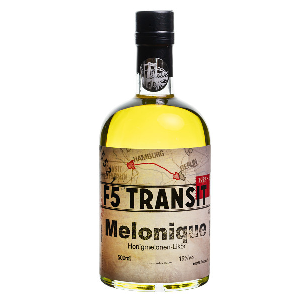 Melonique Likör 0.5l (15%Vol) No. 5521 - F5 Transit (BRD-DDR)
