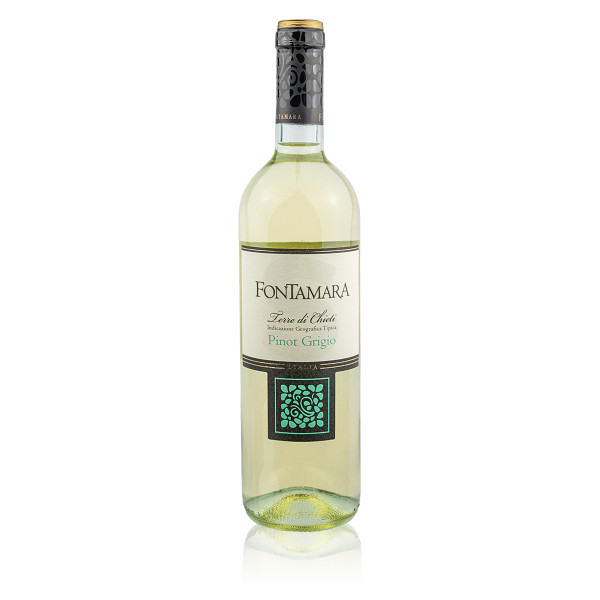 Fontamara Pinot Grigio Terre di Chieti IGT 0.75l (12%Vol.) Weißwein, Cantine Spinelli - Italien
