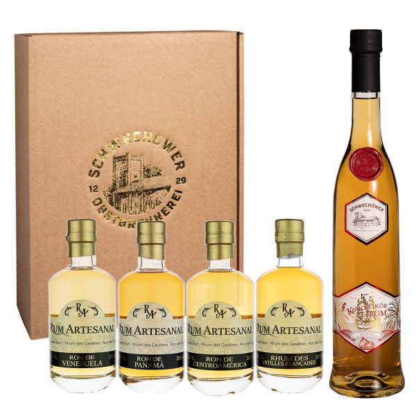 Rum Geschenk Set - Kokos - Geschenkset 14082