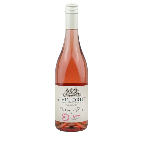 AD Signature Pinotage Rosé 0.75l (13,0%Vol.) - Rosewein, Alvis Drift, Südafrika