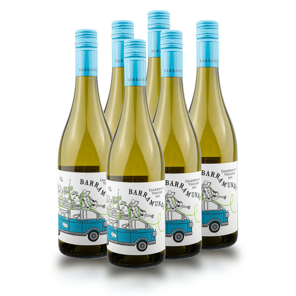6 x Chardonnay / Viognier 0.75l (13%Vol) Weißwein, Barramundi, Australien