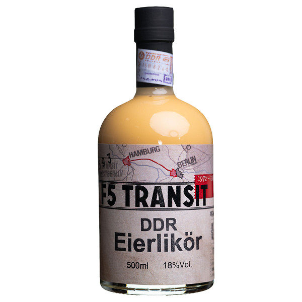 DDR Eierlikör 0.5l (18%Vol) No. 5593 - F5 Transit - Eierlikör nach DDR-Rezept