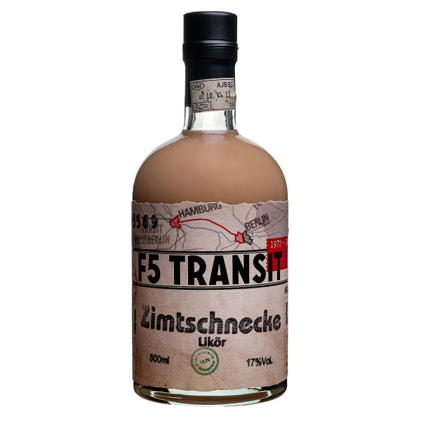 Zimtschnecken Likör 0.5l (17%Vol) No. 5569 - F5 Transit (BRD-DDR)