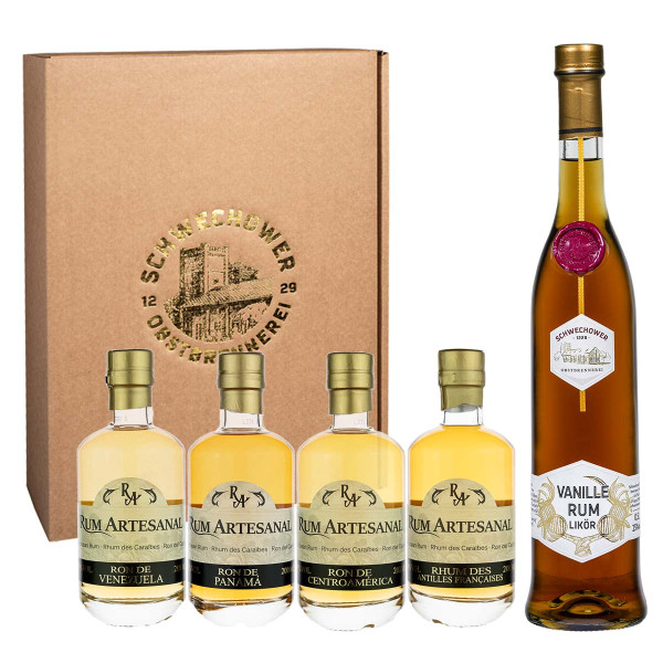 Rum Geschenk Set - Vanille - Geschenkset 14083