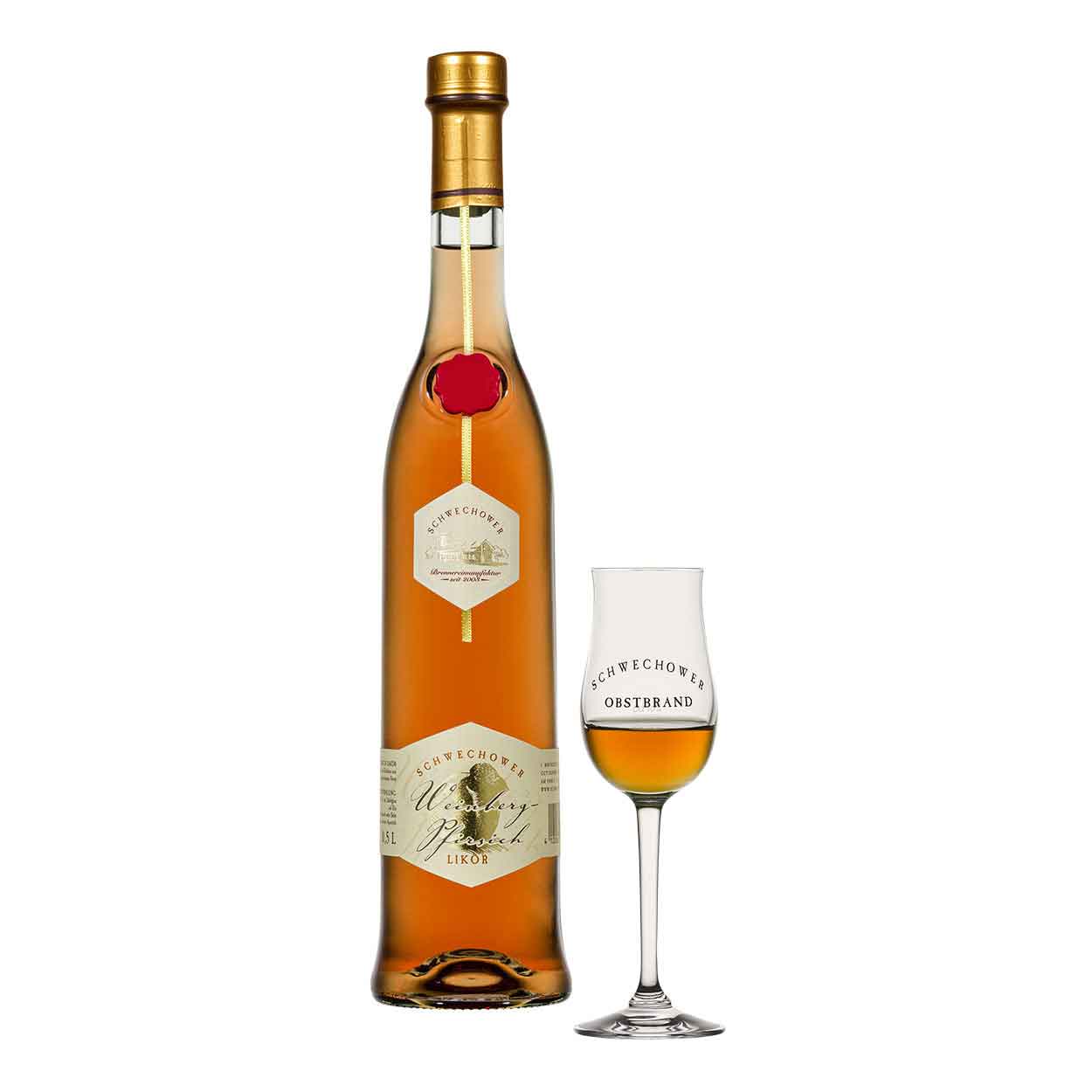 Weinbergpfirsichlikör / Vineyard peach liqueur | Schwechower.com