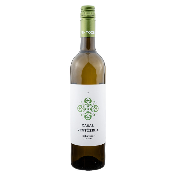 Loureiro 0.75l (12%Vol.) - Weißwein Casal de Ventozela, Portugal