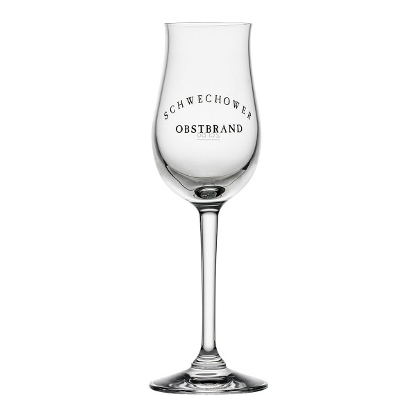 Schwechower 1229® Bouquetglas mit Gravur - Klassisches Obstbrandglas für alle Obstbrände geeignet