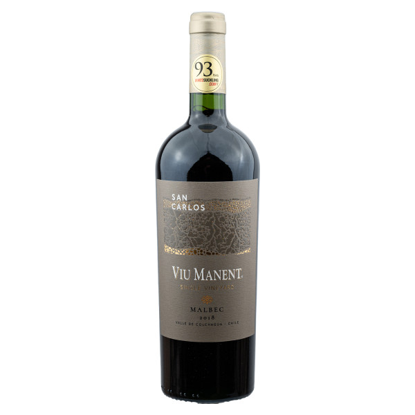 Single Vineyard Malbec &quot;San Carlos&quot; 0.75l (13,5%Vol.) Rotwein - Viu Manent, Chile