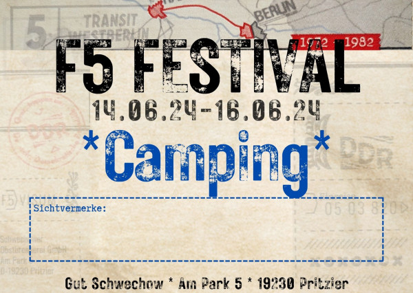 Camping-Ticket F5-Festival 2024