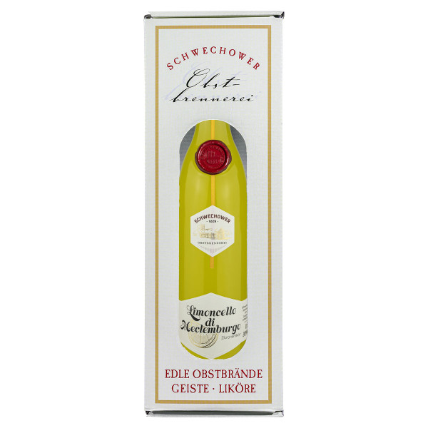 Likör Zitrone (Limoncello) 0.5l (30%Vol.) + Geschenkverpackung